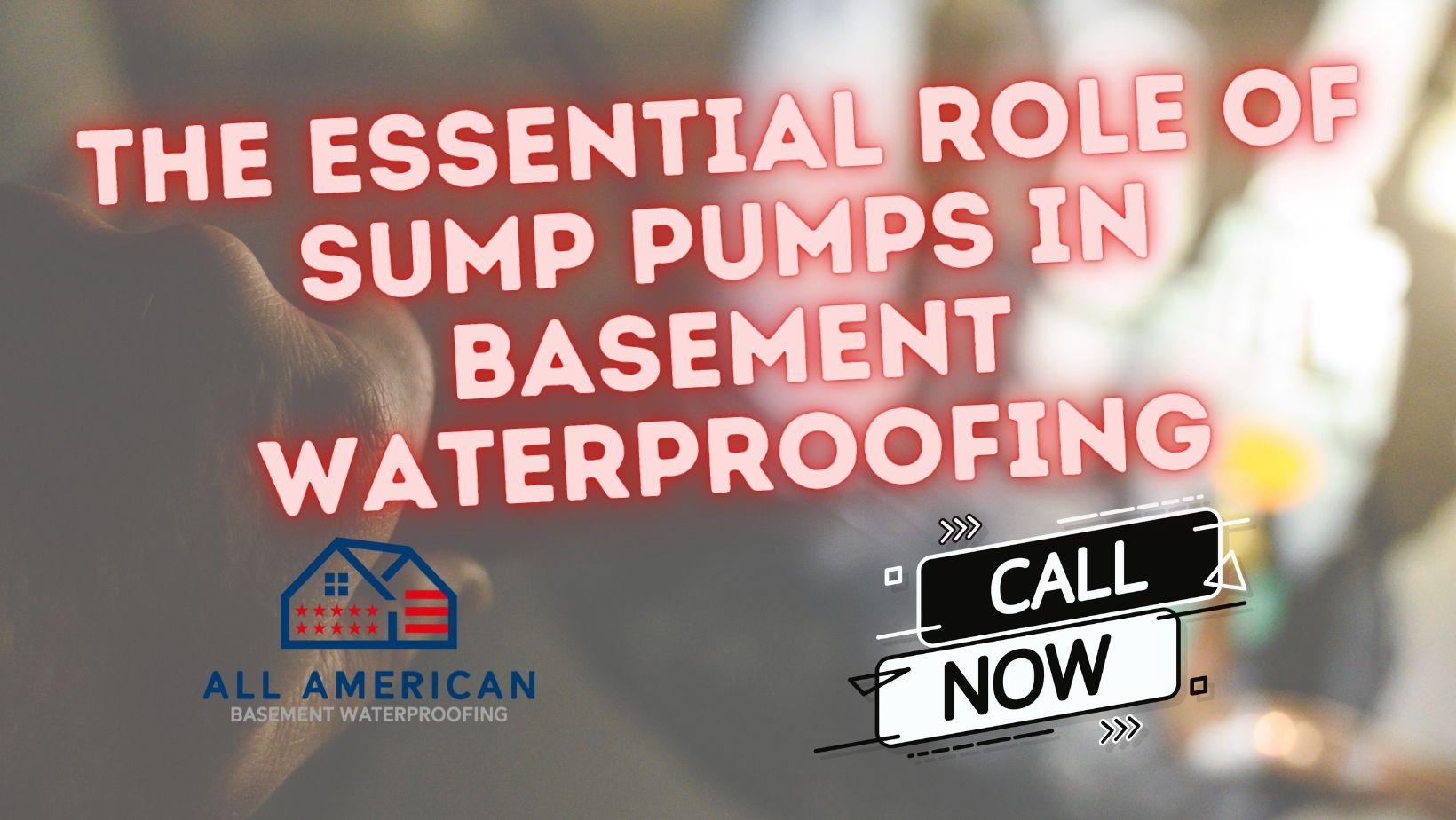 Role of Sump Pumps